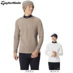 テーラーメイド（TAYLORMADE）（メンズ）ゴルフウェア T-HEAT コントラスト長袖モックネック TL509
