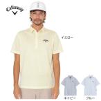  Callaway (CALLAWAY)( мужской ) Golf одежда .... сетка полоса общий рисунок рубашка с коротким рукавом C26134124