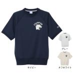 チャンピオン（CHAMPION）（メンズ）ゴルフウェア 吸汗速乾 半袖 テックウィーブ テリー ショートスリーブクルーネックスウェットシャツ C3-DG001