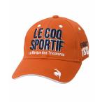 ルコックスポルティフ（lecoqsportif）（メンズ）帽子 定番ロゴキャップ LG5SCP00M OR00