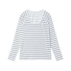  Le Coq s Porte .f(lecoqsportif)( женский ) Golf одежда . пот скорость . длинный рукав окантовка нижняя рубашка LG6SUD03L WH00