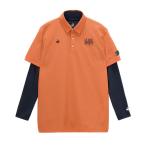  Le Coq s Porte .f(lecoqsportif)( мужской ) Golf одежда . пот скорость .3WAY проверка ja карта рубашка с коротким рукавом LG6STZ00M OR00