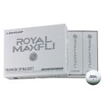 マックスフライ(MAXFLI)(メンズ)ゴルフボール ROYAL MAXFLI WH ダース(12個入り)