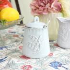 MUGUETシュガーポット　キャニスターグランシュマン　ミュゲ シリーズ 陶器  MN1-23010003
