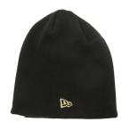 ニューエラ(NEW ERA)(メンズ、レディース)ニット帽 防寒 Basic Beanie ビーニー 黒 11120547 フリーサイズ