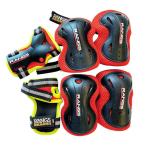  Lange s Japan (RANGS)( Kids ) протектор 6 позиций комплект красный черный RDBK