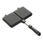 武田コーポレーション クッカー キャンプ アウトドア ソロ ダブルホットサンドメーカー WHS21-35BK BBQ