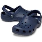 ショッピングクロックス キッズ クロックス（crocs）（キッズ）ジュニア サンダル クラシック クロッグ NAVY 206991-410-2208