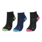 ji ROME (GIRAUDM)( женский, Kids ) strong лодыжка длина носки 3 пара комплект YELBLUPNK SK3S0045-WA894-GROK