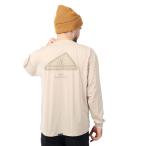  New balance (new balance)( мужской ) Rush Guard футболка с длинным рукавом MT1996 AMT35015INC бежевый скорость .UV cut ультрафиолетовые лучи меры 