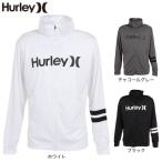 ショッピングジャージ ハーレー（HURLEY）（メンズ）ラッシュガード フルジップ ジャージ 長袖 UVカット UPF50+ 紫外線対策 RASH ONE AND ONLY MRG2310037