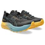 アシックス（ASICS）（メンズ）ランニング シューズ トラブーコマックス 2 ブラック ブルー 1011B606.003 スニーカー トレイルラン 軽量 クッション性 反発性