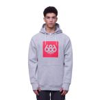686(686)( мужской ) одежда для сноуборда тянуть надкрылок -ti-KNOCKOUT PULLOVER HOODY M3FAFLC137-HGREY