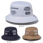 ニューエラ（NEW ERA）（メンズ、レディース）ゴルフ バケットハット アーカイブロゴ 14109177 14109178 14109179