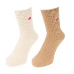  New balance (new balance)( мужской ) вафля вязаный лодыжка 2 пара комплект носки LAS42132AS2