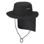 クイックシルバー（Quiksilver）（メンズ、レディース）帽子 ビーチハット UVカット 撥水 UV WATER BEACH HAT 24SP QSA241714 BLK
