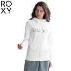 ロキシー(ROXY)(レディース)ラッシュガード 長袖 SIMPLY BOTANICAL ロゴ パーカー 24SPRLY241027OWT
