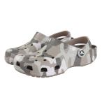 クロックス(crocs)(メンズ、レディース)サンダル クラシックプリンテッドカモクロッグ M/M カモフラージュグレー 206454-2ZJ シャワサン 軽量