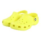 クロックス(crocs)(キッズ)ジュニア サンダル クラシック クロッグ Acidity イエロー 206991-76M シャワ−サンダル フィット感 お手入れ簡単
