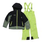 ボンファイア(Bonfire)(キッズ)ジュニア 子供 男の子 スキーウェア 上下セット スーツ 25MULTI COLOR 80BNF4FSP2335 BLK