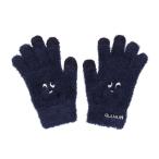GLAMLIN(GLAMLIN)( женский )5 пальцев вязаный перчатка GFGT NAVY