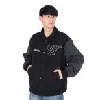 ショッピングhurley ハーレー（HURLEY）（メンズ）デニム ヴァーシティー ジャケット MCJK242016-BLK