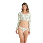 ロキシー(ROXY)(レディース)PARTY WAVES ロングスリーブ ビキニ 長袖ラッシュガード ボトム 上下セット 25SPRSW251006BAS
