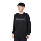 ハーレー(HURLEY)(メンズ)ラッシュガード RASH LEO OAO 長袖Tシャツ 24 MRG2411029-BLK