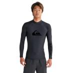 クイックシルバー(Quiksilver)(メンズ)ラッシュガード 長袖 ALL TIME LR ラッシュガード 25SPQLY251001BLK2