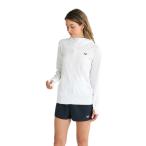 ロキシー(ROXY)(レディース)ラッシュガード 長袖 HISTORICAL LOGO HOODIE ラッシュガード 25SPRLY251032WHT