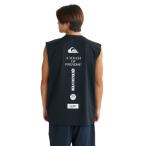 クイックシルバー(Quiksilver)(メンズ)ラッシュガード VERTICAL LOGO ノースリーブシャツ 25SUQLY252017BLK