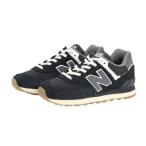 ニューバランス(new balance)(メンズ、レディース)スニーカー 574 ブラック U574RUSD スポーツシューズ 靴