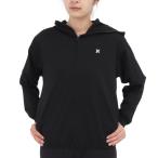 ハーレー(HURLEY)(レディース)ラッシュガード 長袖 ファントム アイコン フルジップ ジャケット WSRG251002-BLK