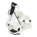 ナイデッカー（NIDECKER）（メンズ、レディース）スノーボードビンディング 26 FLIGHT WHITE