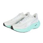 プーマ（PUMA）（レディース）ランニングシューズ ジョギングシューズ ヴェロシティ ニトロ 4 ホワイト グリーン 31114105 スニーカー