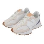 ショッピングホワイト ニューバランス（new balance）（レディース）スニーカー スポーツシューズ 327 ホワイト ネイビー WS327RD B カジュアルシューズ
