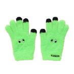 GLAMLIN(GLAMLIN)( женский )5 пальцев вязаный перчатка GFGT NEON GREEN