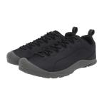 キーン（KEEN）（レディース）カジュアルシューズ ジャスパー ナイロン ウォータープルーフ ブラック 1031326 スニーカー 防水