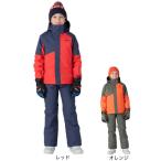 PHENIX（PHENIX）（キッズ）ジュニア アシンメトリカルバイカラーツーピース スキーウェア 上下セット ESB252P82RED