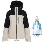 PHENIX（PHENIX）（レディース）スキーウェア バイカラーブロックジャケット ESW25OT62BEIGE