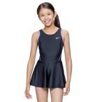  Nike (NIKE)( Kids ) школьный купальник Junior женщина плавание девушки юбка-брюки One-piece чёрный × фиолетовый 110-170 размер 1991125-0024 женщина купальный костюм юбка-брюки 