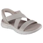  Skechers (SKECHERS)( женский ) ремешок сандалии SLIP-INSgo- walk Flex сандалии - Gris ma- бежевый 141489-TPE