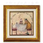  You энергия Sam tofto one ob пять do белка ST-04051 искусство рама . картина велосипед собака собака dog sam toft