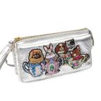 ショッピングお財布ポシェット お財布ポシェット Afternoon tea animal SHO3849 送料無料 タマオワールド ショルダーバッグ 犬 ウサギ 猫 革 財布