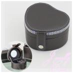 ジュエリーケース ハートケース ダークグレー スプレンダー レザーシリーズ ＝  sb-02211  ユーパワー youpower ＝