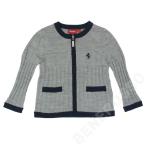  Ferrari девушки Zip выше шерсть кардиган 2 лет серый 