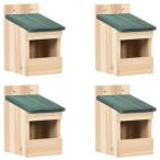 鳥小屋 4点 12x16x20 cm モミの木