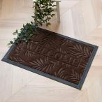  коврик перед дверью leaf рисунок наружный для стойка Brown примерно 40×60cm коврик вне для коврик перед дверью полиэстер ikehiko1310670066501 +25