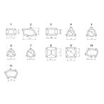 【TRUST/トラスト】 GReddy タービンガスケット TD-04H アクチュエーター付 アウト [11900121]