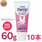 ショッピングチェックアップ チェックアップ こども　60g × 10本　ストロベリー　おまけ付き